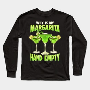 Margarita Lovers Cinco De Mayo Long Sleeve T-Shirt